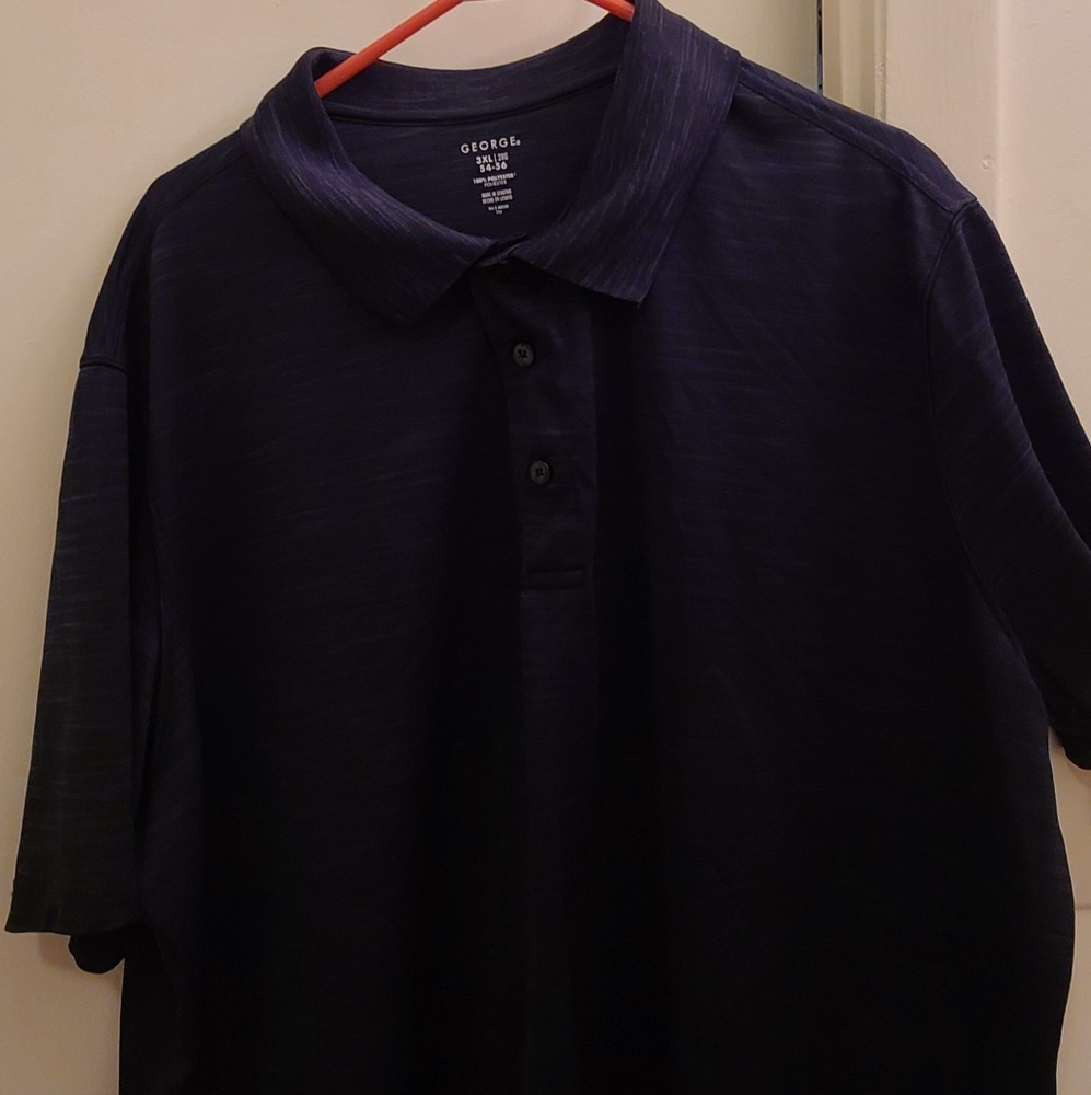 Men's polo dress shirt